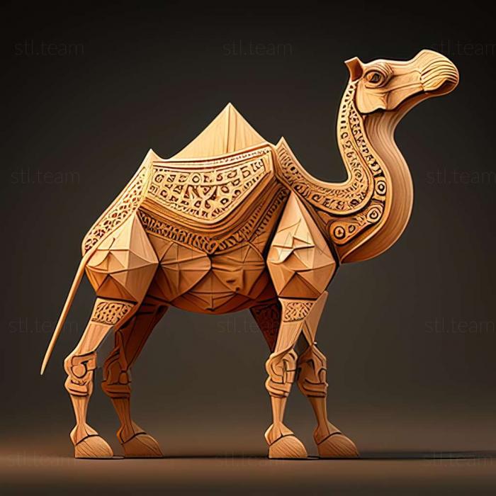 3D model Grasshopper camel famous animal (STL)
